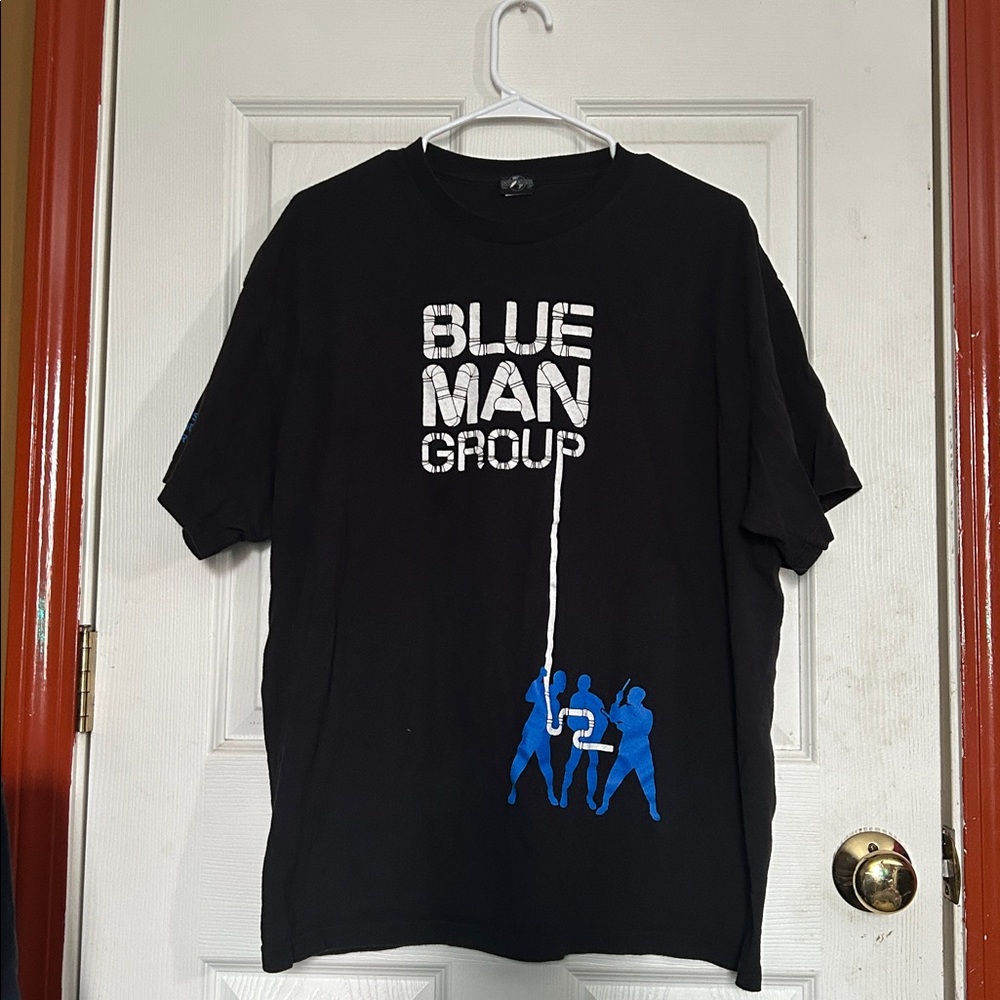 Blue Man Group XL T-Shirt Universal Orlando Studios Resort Fits More like a L